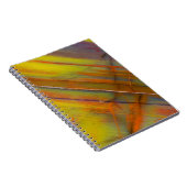 黄色の石化木材 ノートブック (右側)