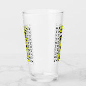 黄色の神聖な山 タンブラーグラス (右)