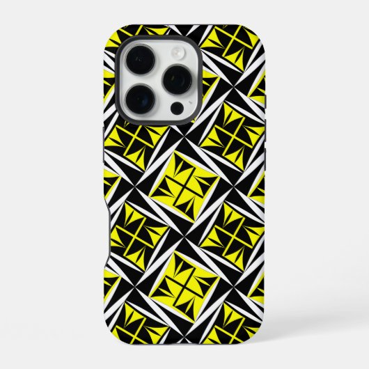 黄色の神聖な風 iPhoneケース (裏面)