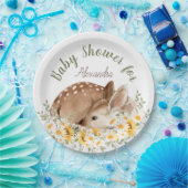 黄色の私たちの親愛小さな鹿、ひまわりのデイジー ペーパープレート (パーティー)