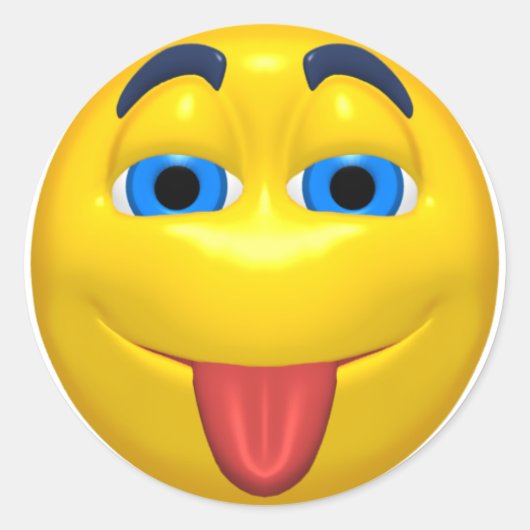 黄色の突き出しトゥンジ ラウンドシール (正面)