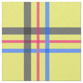 黄色の窓ガラスのパターン ファブリック (クローズアップ)