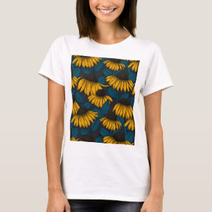 黄色の紅花 Tシャツ