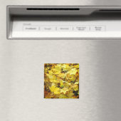 黄色の紅葉 マグネット (インサイチュ (食洗機))