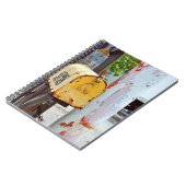 黄色の素朴メールボックス ノートブック (左側)