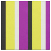 黄色の紫のストライプ模様 ファブリック (クローズアップ)