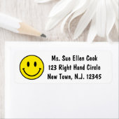 黄色の絵文字 ラベル (インサイチュ)