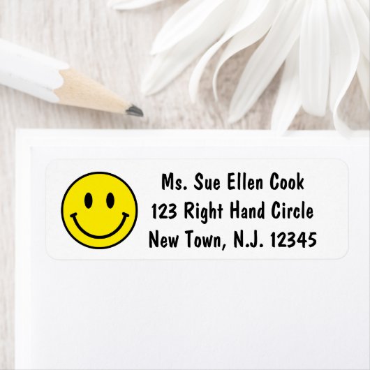 黄色の絵文字 ラベル (インサイチュ)