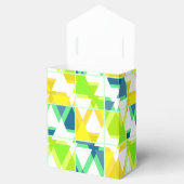 黄色の緑の抽象芸術 フェイバーボックス (オープン)