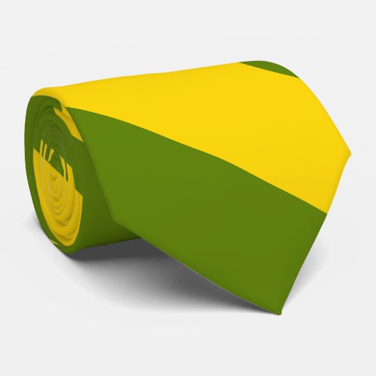 黄色の緑 ネクタイ (ロール)