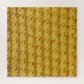 黄色の編地：テクスストライプのチャー。 ジグソーパズル (横)