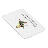 黄色の翼の柔軟な磁石と女の子の妖精 マグネット (右側)