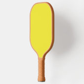 黄色の背景でデザインを強化 ピックルボールラケット (左)