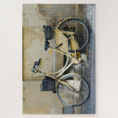黄色の自転車,コペンハーゲン,デンマーク ジグソーパズル (縦)