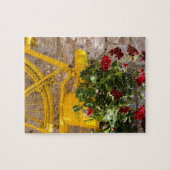 黄色の自転車 ジグソーパズル (横)