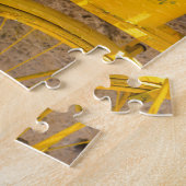 黄色の自転車 ジグソーパズル (側面)