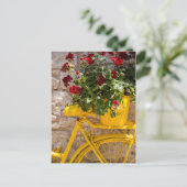 黄色の自転車 ポストカード (スタンド正面)