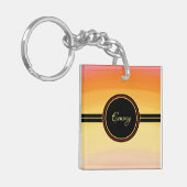 黄色の色合い キーホルダー (正面左)