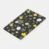 黄色の花と白いバラ2 ポストイット (アングル)