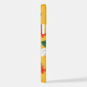 黄色の花と白のバラ10 iPhoneケース (右側面)