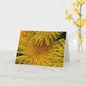 黄色の花のカスタマイズ可能  カード (黄色い花)