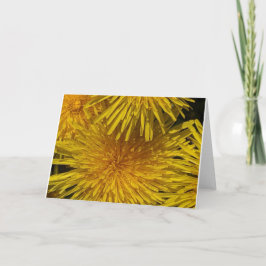 黄色の花のカスタマイズ可能  カード