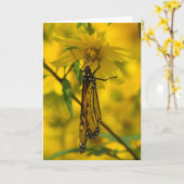 黄色の花のグリーティングカード カード (黄色い花)