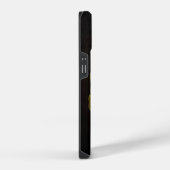 黄色の花のフローラiPhoneケース iPhoneケース (右側面)