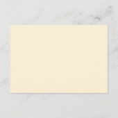 黄色の花のメイソンジャー 安全対策 エンクロージャーカード (裏面)