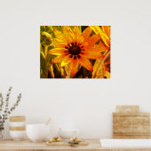 黄色の花の写真価値ポスター紙 ポスター (キッチン)