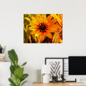 黄色の花の写真価値ポスター紙 ポスター (ホームオフィス)