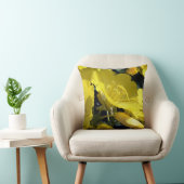 黄色の花の写真、夏期サマークッション クッション (椅子)