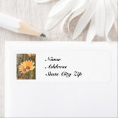 黄色の花の樹皮、NameAddressState市郵便番号 ラベル (インサイチュ)