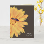 黄色の花の母の日カード カード (黄色い花)