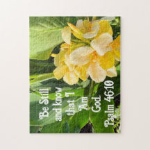 黄色の花はまだ知っている詩編46:10