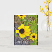 黄色の花はよくカードの詩編を取得41:3 カード (黄色い花)