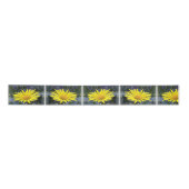 黄色の花びら サテンリボン (正面)