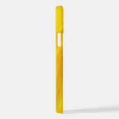 黄色の花びら iPhoneケース (右側面)