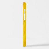 黄色の花びら iPhoneケース (左側面)