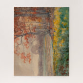 黄色の花グレイの日， 1911 ジグソーパズル (縦)