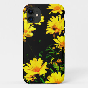 黄色の花ケースメイト三星銀河ケース iPhone 11 ケース