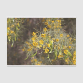 黄色の花ティッシュペーパー 薄葉紙