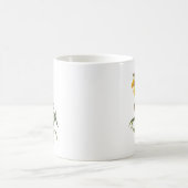 黄色の花ピエールジョセフレドゥーテ コーヒーマグカップ (中央)