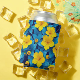 黄色の花地中海の- 缶クーラー