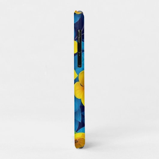 黄色の花地中海の- Case-Mate iPhoneケース (裏面/左)