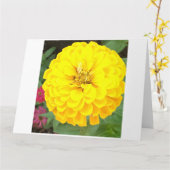 黄色の花書it自身用カード カード (黄色い花)