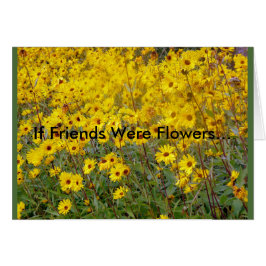 黄色の花鮮やかの友情の分野