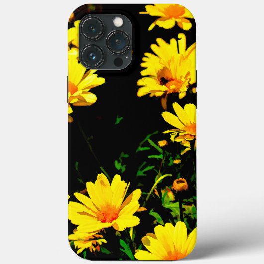 黄色の花 ケース・メイト サムスン ギャラクシー ケース Case-Mate iPhoneケース (裏面)