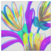 黄色の芽 ファブリック (クローズアップ)