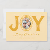 黄色の落書き 楽しい写真 クリスマス (正面)